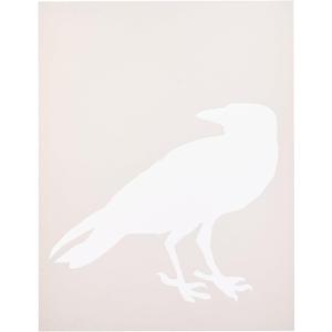 Stencil1 8.5"X11" Stencil-Raven