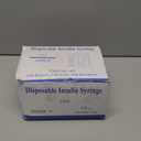 Syringes 1ml 31G 5/16" 8mm Needle U-100 1cc Syringe Disposable Lab Supplies, 100 Pack