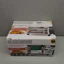 BLACK+DECKER TO1313SBD Toaster Oven, 15.47 Inch, Silver
