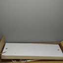 Industrial Pipe Clothing Rack Wall Mounted Heavy Duty, Space Saving Garment Hanger System for Wardrobe/Walk-in Closet, Gold (4 Tier)