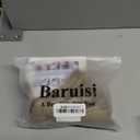 Baruisi Short Fluffy Brown Wigs for Women Natural Looking Synthetic Curly Hair Wig with Bangs