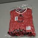 Gargenwed Women's Two-Piece Lounge Set, Long Sleeve Top and Wide Leg Pants with Pocket Casual Comfort Outfit (Red)