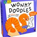 Lucky Egg Wonky Doodles  Hilarious Drawing Games for Family Game Night & Parties  Family Board Games for Adults with Wonky Doodler, 150 Word Cards & Whiteboard  Best Family Games for Ages 8+