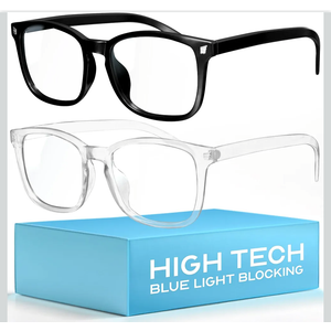 livho High Tech Blue Light Glasses - Advanced Blue Light Blocking Computer Glasses - Screen Fatigue & UV Protection