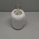 NUPTIO Glass Lanterns Decorative Outdoor: Gold Hurricane Candle Holders for Pillar Candles - Set of 2 Hanging Lantern for Home Thanksgiving Christmas Party Centerpiece