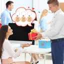 Fumete 50 Pcs Employee Appreciation Inspirational Keychain Customer Service Week 2025 Thank You Gift for Teacher Coworker (Team Style)