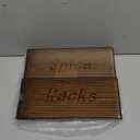 8 Packs Spice Drawer Organizer, 2-Tier Acrylic Drawer Seasoning Organizer, Expandable From 11'' to 22'' Kitchen Spice Rack Organizers and Storage for Drawer (Jars not included), Amber