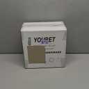 YOUBET 125Pcs Pink Plastic Plates with Gold Rim - Scalloped Plastic Plates Set Includes 25 Dinner, 25 Dessert Plate, 75 Gold Silverware for 25Geusts for Wedding Birthday Parties Baby Shower Valentines