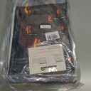 MEHOFOND Halloween Shower Curtain Sets 4Pcs with Shower Curtain,Non-Slip Rugs,Toilet Lid Cover, Bath Mat and 12 Hooks Castle Moon Night Scary Evil Pumpkin Halloween Bathroom Decor Set