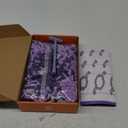 HOOLEDAY Small Purple Bear Micro Building Blocks Set (2850 PCS), Bear Bricks Set Personalized Decoration, Creative Home & Office Decor Model (Purple)