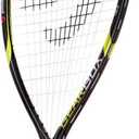 GB-50 Racquetball Racquet | Lightweight 190g | 7000 Series Aircraft Aluminum | Quadra/Tear Drop Hybrid Frame for Power & Control | 3-5/8 Pro Grip | Durable & Easy to Maneuver
