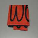 AVOIN colorlife Santa Paw Print Christmas House Flag 28x40 Inch Double Sided Outside, Welcome Stripes Winter Holiday Yard Outdoor Decorative Flag