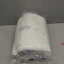 Cosybay Queen Size Feather Down Fiber Comforter - Ultra Fluffy 100% Cotton Duvet Insert, All Season Hotel Luxury Bedding with Corner Tabs, 90"x90" White