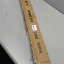 Double Curtain Rods for Windows 72-144'', 1'' Front and 5/8''Back Double Drapery Rods with Premium Aluminum Brackets and End Cap Finials, Adjustable Antique Bronze Double Window Curtain Rod