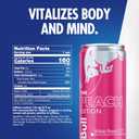 Red Bull Peach Edition Energy Drink, White Peach, 12 fl. oz., 24 cans, with 114mg Caffeine, Taurine & B Vitamins (EXP 05/10/27)