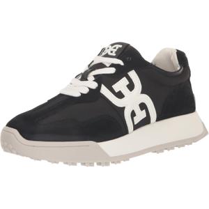 Sam Edelman Women's Langley Lace Up Sneaker (7.5, Black Suede)
