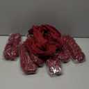 7 Pack Burgundy Cheesecloth Table Runner 120 Inches Long Cheese Cloth Boho Gauze Table Runner 10 ft Rustic Sheer Wine Red Runners for Birthday Party Wedding Bridal Baby Shower Decoration