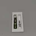 TUNENGE S15Pro Rechargeable Keychain Flashlight,750 High Lumen EDC Pocket Flashlight with Clip,Multifunction Mini COB Light and 365nmUV- 11 Lighting Modes, Tail Magnet, Flash Light(Army Green)