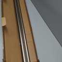 Ivilon Window Curtain Rod End Cap - 1 inch Pole. 120 to 240 Inch. Warm Gold