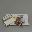 Mini Watercolor Paint Kit, New Portable Watercolor Paint Travel Set, 12 Color Pocket Artist Watercolour Travel Sets, Wooden Grid Paint Box for Painters Artists Students (8 Grids)