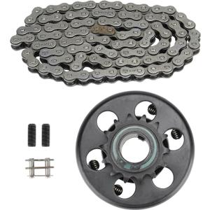 YOUXMOTO Go Kart Clutch 1" Bore 14 Tooth with #40/41/420 Chain, Centrifugal Clutch 14T for Go Kart Minibike and Fun Kart Engine 2-6.5 HP