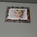 LARAINE Picture Photo Frame 5x7 Metal 2025 Christmas High Definition Display Pictures for Tabletop Home Decorative Holiday Gift (2025)