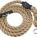 Perantlb Outdoor Climbing Rope for Fitness and Strength Training, Workout Gym Climbing Rope, 1.5'' in Diameter, Length 50ft