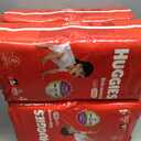 Huggies Size 4 Baby Diapers, Little Movers HuggFit 360 Baby Diapers with 360 Waistband, Size 4 (22-37 lbs), 144 Count (4 Packs of 36), Packaging May Vary