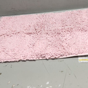 Pink 24 x 16 in Shaggy Bath Mat Rugs,Chenille Plush Microfiber Luxury Bathroom Rugs Carpet,Non-Slip Super Absorbent Water,Machine-Washable,Soft Cozy for Kitchen Laundry Bedroom