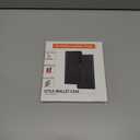 DuckSky for iPhone 13 Pro 6.1" Genuine Leather Wallet caseRFID Blocking4 Credit Card HolderReal Leather Flip Folio Book Protective Cover Women Men for Apple 13Pro Phone case Purple