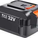 DONGPUCUN 32V 3.5Ah Lithium Battery for Worx 32V Battery WA3537 Compatible with 32V Tools WG175.1 WG275 WG575.1 WG924.4 Replacement for Worx 32V Battery