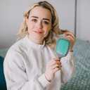 FHI Heat UNbrush Detangling Brush for Pain-Free Brushing on All Wet or Dry Hair Types  Durable DuoFlex Anti-Static Bristles, Lightweight Handle, Vented Hair Brush (1 Count (Pack of 1))