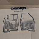 OEDRO Cargo Mat Fit for 2015-2025 Ford Edge, TPE Custom Fit All Weather Protection Edge Cargo Trunk Liner, Black