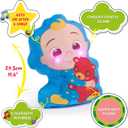 WOW! STUFF CoComelon Toys JJ Musical Sleep Soother | Pre-School Learning Toy That Plays 6 Bedtime Songs Plus Night Light | for Toddlers, Girls and Boys | Ages 2, 3, 4 and 5