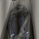 QPAU Snow Sled with Premium Canvas Cover, 2 Person Inflatable Heavy Duty Snow Tube with Reinforced Handles, Snow Sleds for Kids and Adults, Winter Toboggan Outdoor Toys Gifts for Family