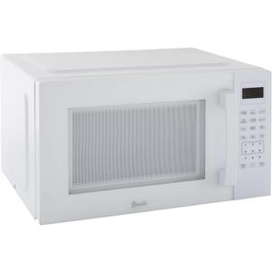 Avanti Microwave Oven 1000-Watts Countertop Compact with 9 Pre-Set Cooking Settings, Speed Defrost & By Weight, Electronic Control Panel and Glass Turntable, 1.5-Cu.Ft., White