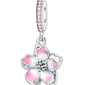 Birthday Fashion Love Heart Dangle Charm 925 Sterling Silver Charms fits Bracelets and Necklace Pendant Bead Charms Jewelry Present for Women Family Friends