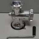 Heavy Duty Manual Meat Grinder Hand Crank Food Mincer and Sausage Stuffer Aluminum Alloy Kitchen Chopper Tool for Home Use