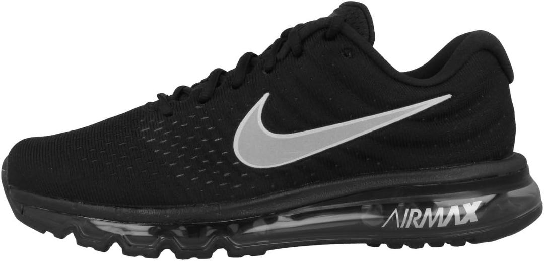 Nike Men's Air Max 2017 Sneaker (9.5, Black/Anthracite/White)