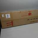 Full Length Mirror 48x14 Inches - Over The Door Hanging Mirror for Bedroom, Living Room, Closet - Arch Floor Mirror, Door Mirror with Gold Frame - No Drill Easy Install