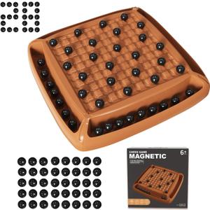 Magnet Game, Family Games for Kids and Adults, Board Games for Kids 8-12, Magnetic Games Ideal for Family and Friend Game Night, 2-4 Players, ChristmasGifts for Grandkids Teen Boys Girls (28pcs)