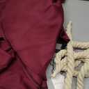 GOLDSTITCH Friar Medieval Hooded Monk Renaissance Priest Robe Costume Cosplay (Small, Burgundy)