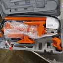 VEVOR Porta Power Kit, 12 Ton Load, Portable Hydraulic Jack with 4.6 ft Extended Oil Hose, Long Handle Design, Auto Body Frame Repair Kit with Portable Storage Case for Car Repair, Truck, Farm