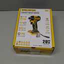 1/4-Inch Impact Driver Compatible with Dewalt 20V 60V Max Battery (Tool Only), 2212 in-lbs Torque, 4-Speed, Brushless Motor, LED Light