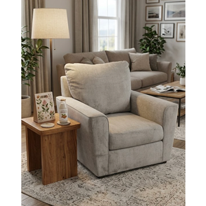 Signature Design by Ashley Oversized Accent Chair, Gray