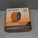 Back Roller, Back Wheel Targeted Back Pain Relief, Yoga Wheel Muscle Massage, Foam Roller for Trigger Point Therapy Physical, Stretching & Exercise, 880lbs Capacity, 10 Inch (Acid Blue+Grey)