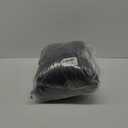 Couch Cushion Covers for Sectional Sofa L Shape Washable Separate Seat Chaise Couch Cover Stretch Sofa Slipcovers with 2 Pcs Pillowcases(3 Seater + 1 Chaise, Black)