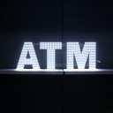 30"x10" Large LED ATM Signs for Bank Business, Super Bright Unique Design ATM Signs with Hanging Installation, High Visibility for Business Stores Retail Shops Window (White)