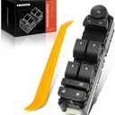 A-Premium Master Power Window Switch Compatible with Chevrolet Silverado 1500, Silverado 2500 HD, Tahoe, Suburban 2500, Avalanche & GMC Sierra 3500 HD, Yukon XL 1500 & Cadillac Escalade ESV EXT