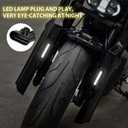 Shock Guard Trim Cover for Sportster S 1250 21-23, Vivid Black Front Side Shock Guard Decorative Panel Front Frame Guard Trim Cover for Harley Sportster S 1250 RH1250S 2021-2023 Accessories